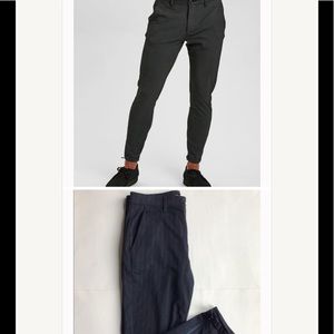 Gabba Pisa Chino Pinstripe Navy